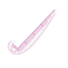 French Curve Ruler 3 in 1 Metric Plastic Sewing Ruler for Dressmaking and Craft Projects with Curved Edges