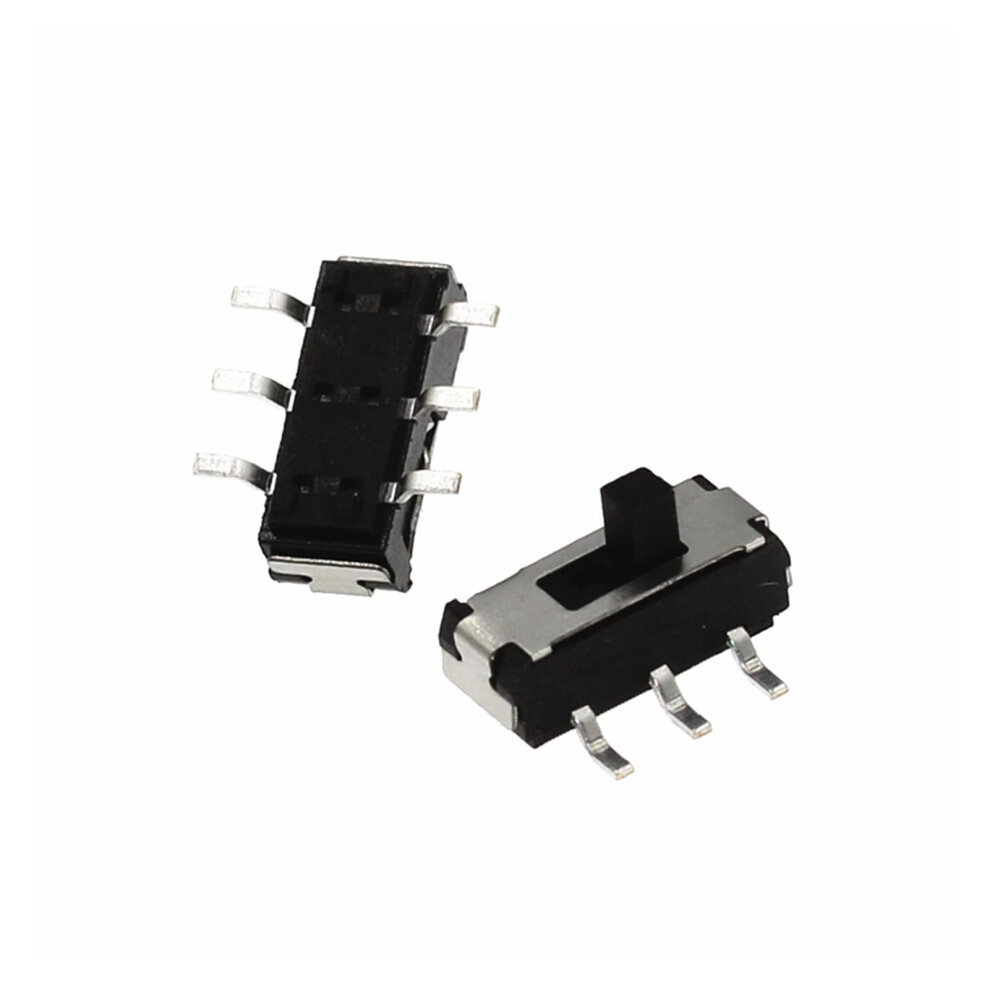 Mss22d18 Smt Toggle Switch 20Pcs Smd 6 Pin High 2Mm 2P2t Micro Slide Switch For Electronics Projects 6447073150647