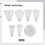 Acryl Patchwork Ruler Set, 10 Piece Quilting Templates for DIY Projects, Precision Cutting Tools, Clear Acrylic Design 5