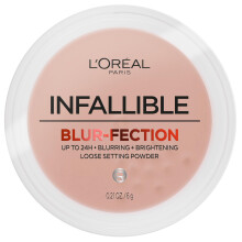 L'Oral Paris  Infallible Blur-fection Longwear Loose Setting Powder  Verwischendes Gesichtspuder mit bis zu 24 Stunden Halt, durchscheinend, m