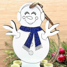 (Snowman) 2025 Christmas Party Unique Money Holder Decoration Decors Table Ornament