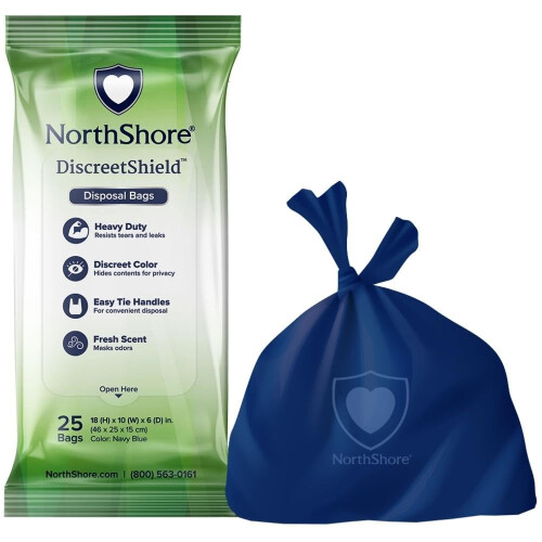 Northshore DisqueetShield Disposal Sacs 75 Count (3 / 25s)