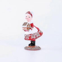 (7X10X20CM, D) 2025 2023 New Outdoor Christmas Resin Crafts Display Christmas Decorations Christmas Gifts for Wife and Husband
