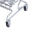 Carrello espositivo in ferro robusto blu per mini supermercato 4