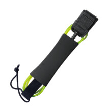 Surfboard Longboards Ankle Leash Elastic Surfing Leg Rope for Paddleboards Skimboards Fluorescent Green 10ft