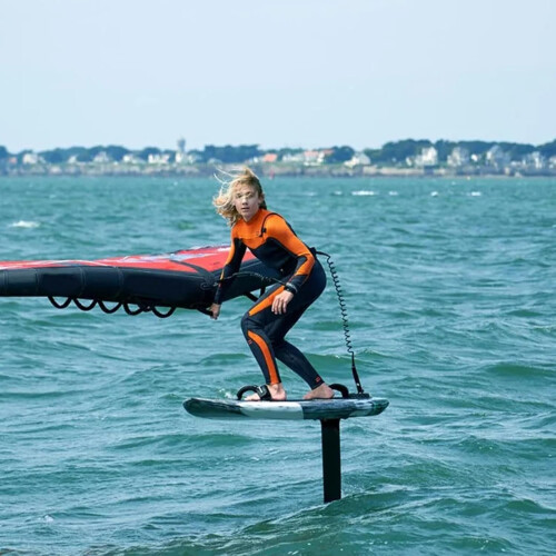 Paddleboard Leash Waist Belt with Adjustable Quick Release for Surfboards - Red, Durable, Lightweight Design 1