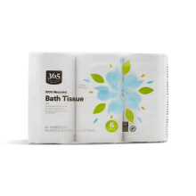365 por Whole Foods Market Bath Tissue Rollo doble 260 Hoja 6 Conteo 260 Conteo
