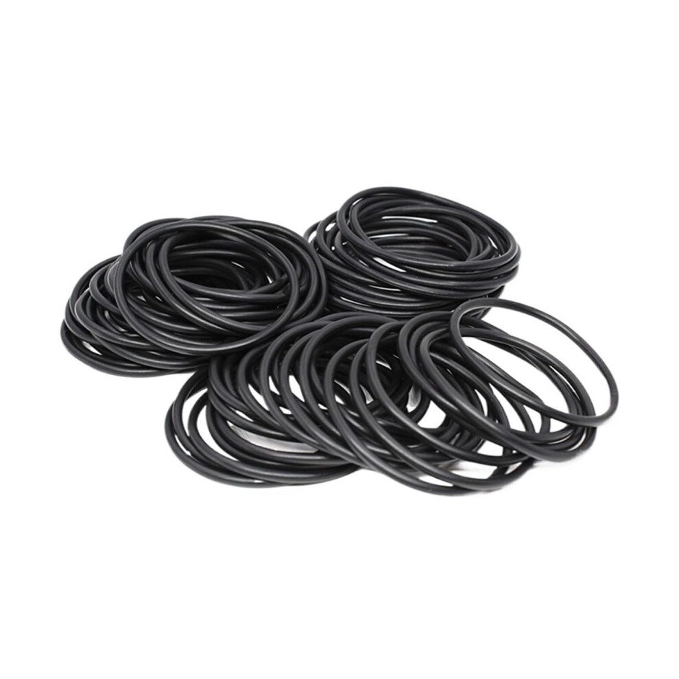 Fluorine Rubber O Ring Seal Fkm 3.5 Mm Cs Black 15 Pieces 45X38x3.5 Mm Compatible With Various Applications 6482260144245