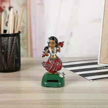 (TypeA-Red) 2025 Car Ornament Solar Ornament Bobblehead Doll Hawaiian Girl Shape Ornament Gift Creative Interior Car Supplies Car Doll Ornament