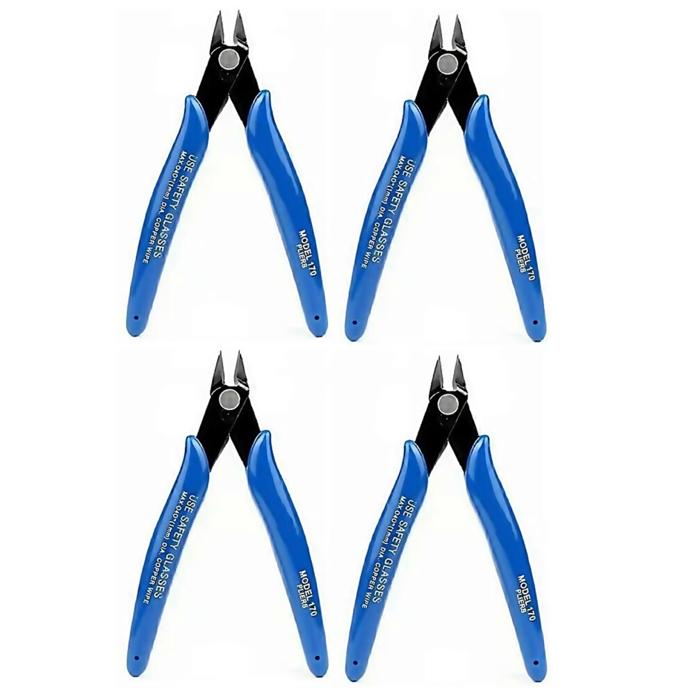 For Side Cutting Pliers 5 Inch Side Cutter Clippers Multifunction High Leverage Diagonal Pliers With