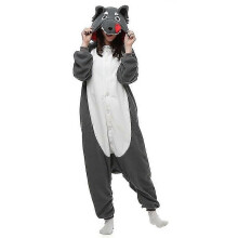(L) Winter Cartoon Kigurumi Dieren Volwassenen Onesies Dames Pyjama Pyjama Kostuums Jumpsuit Cosplay
