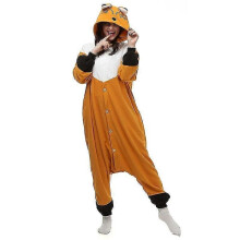 (M) Winter Cartoon Kigurumi Animal Volwassenen Onesies Dames Pyjama Pyjama Kostuums Jumpsuit Cosplay