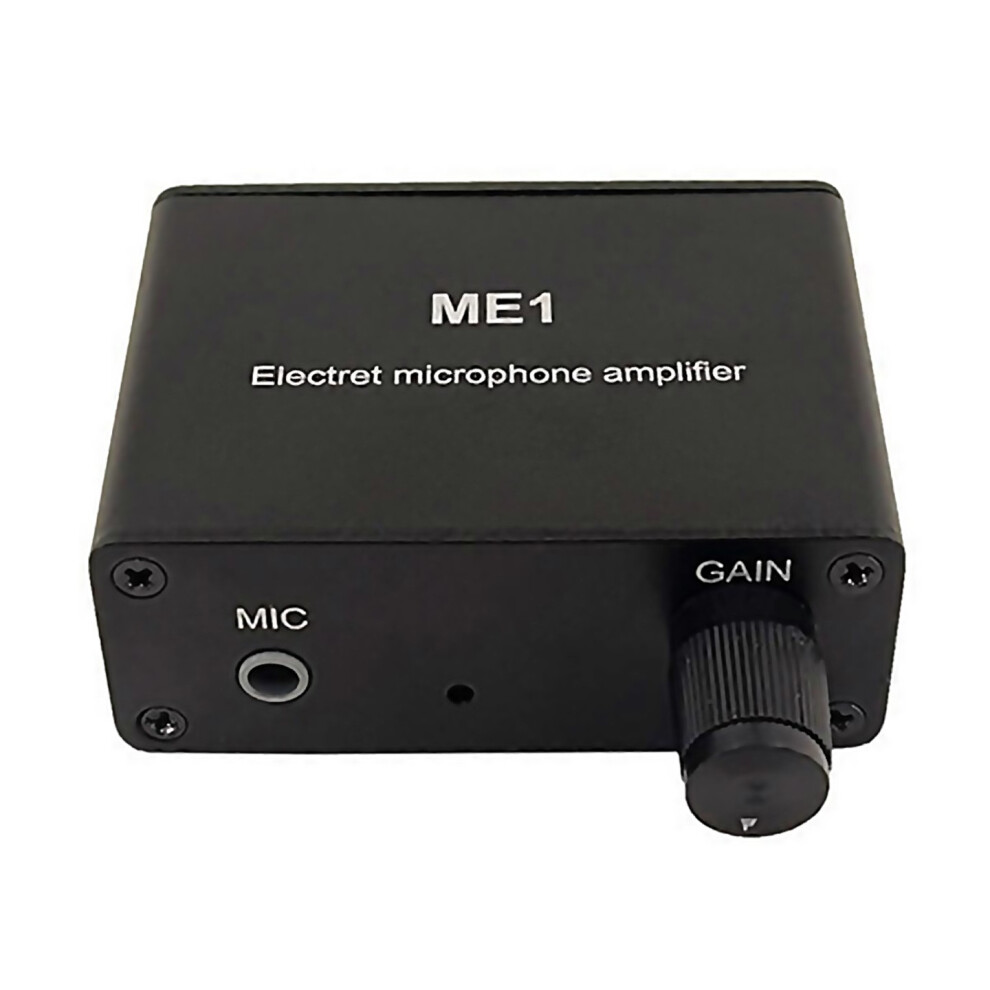 For 35mm Me1 Condenser Microphone Headphone Amplifier Audio Preamplifier Mixing Board