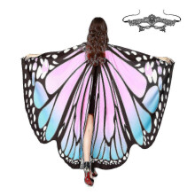 Pixie Shawl Bikini Cover-up voor dames met gezichtsmaskeraccessoire #YoGu
