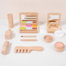 (CZS-Make-up Set) Houten simulatie dokter rollenspel make-up spel speelgoed Beukenhouten kinderopslag