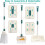 toddler cleaning set including broom, dustpan, mop, brush, scraper, sponge 3