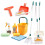 toddler cleaning set including broom, dustpan, mop, brush, scraper, sponge 1