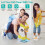 toddler cleaning set including broom, dustpan, mop, brush, scraper, sponge 5