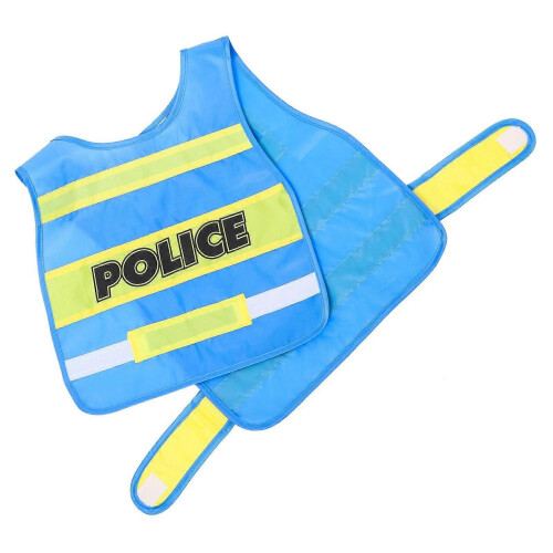 Kleinkinder Polizeiweste Cosplay Polizeiweste für Kinder 11-teiliges Stoffset