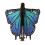 (blue)ZK-1pc Big Butterfly Cape Dancing Props Mardi Gras Shawl Deep Color 1