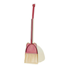 (rot) Kleinkinder Besen Housekeeping Spielset Rollenspiel süßes Weihnachtsgeschenk Mini Besen und Kehrschaufel