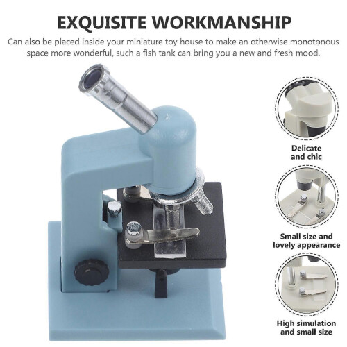Toy Model Simulation Microscope for Role-Play 5Pcs Mini Accessories 2