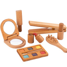 Spielzeug Kinder Kosmetikkoffer Rollenspiel Holz Make-up Spielzeug Puzzle Sensorische Erleuchtung Spielzeug