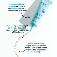 Omlazujc ocn krm Brighten Me by FRE Skincare - Anti-Aging vyhlazujc krm pod oci pro tmav kruhy Vrsky a otoky - Vegan a bez parabenu pro vec