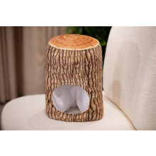 Boomstronk Hoed Cosplay Pluche Grappige Kerstboom Hoeden Kostuum Zacht En Comfortabel Feest Hoofddeksel