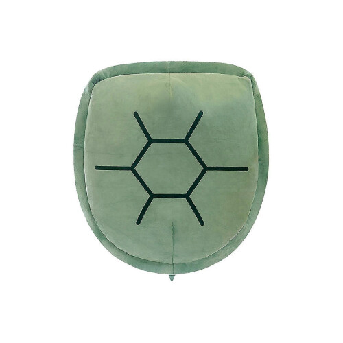 (green)Turtle Shell Pillow Plush Toy Turtle Shell Cosplay Prop 60cm, Wearable Turtle Shell Pillows Adults