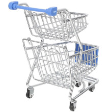 Trolley Handkar Speelgoed Mini Winkelwagen Mandjes Metalen Winkelwagen Kinderen Volwassenen 17.50X11.00X8.50CM