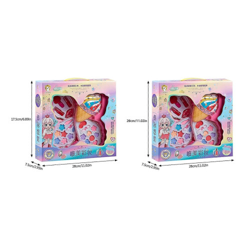 (Erdbeere) Spielzeug Geschenk Simulation Set Party Bühne Dressing Kid Mädchen Make-Up Set Dressing Box 2