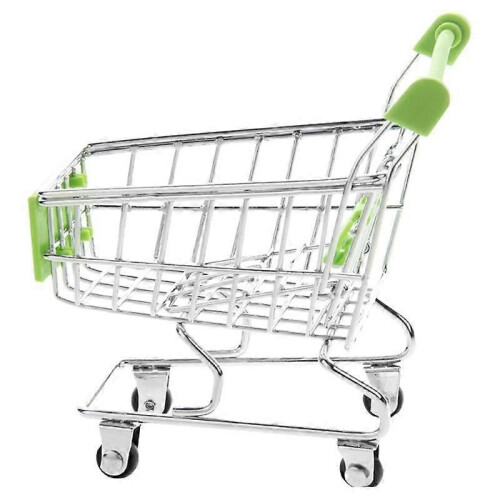 Universal Grocery Shopping Cart Style Desktop Storage Box
