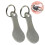 Universal Shopping Trolley Release Key 2Pcs - Removable Token Key Chip for Trolleys 3