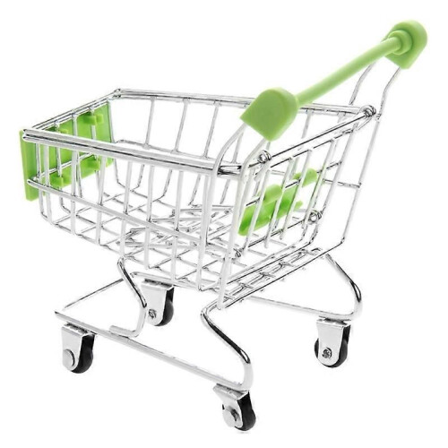 Universal Mini Lebensmittel Einkaufswagen Stil Desktop Aufbewahrungsbox/Halter 2