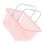Ventilated Reusable Storage Basket with Handle – Multi Use Carrying Bin for Bathroom, Shopping, and 4