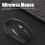 Mini kabellose Maus 2,4 GHz, 3 DPI-Stufen, Schwarz, USB 13