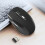 Mini kabellose Maus 2,4 GHz, 3 DPI-Stufen, Schwarz, USB 4