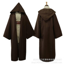 (S)Wan Kenobi Cosplay Kostüm Jedi-Ritter Robe Set Weihnachts-Performance-Kostüm