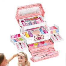 Abwaschbares Make-up-Set für Kinder – Abwaschbares Make-up-Spielset, Abwaschbares Schönheitsspielzeug,