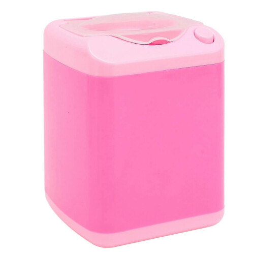 Washing Machine Toy Small Simulation Electric Automatic Makeup Sponge Cleaner Device For Lady Kids 2