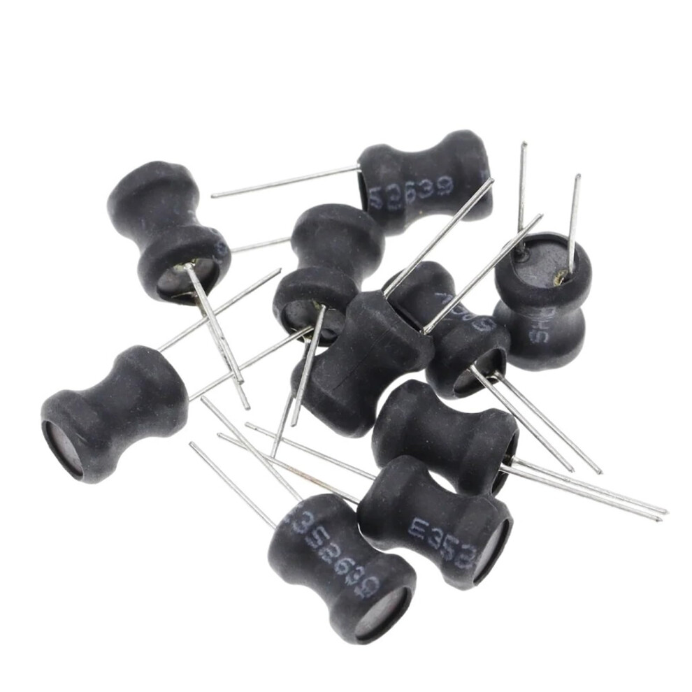 Dip Power Inductor 8X10mm 2.2Uh To 10Mh Inductance Pack Of 10 10Mm 2Mm Pin Specifications 6447073152955