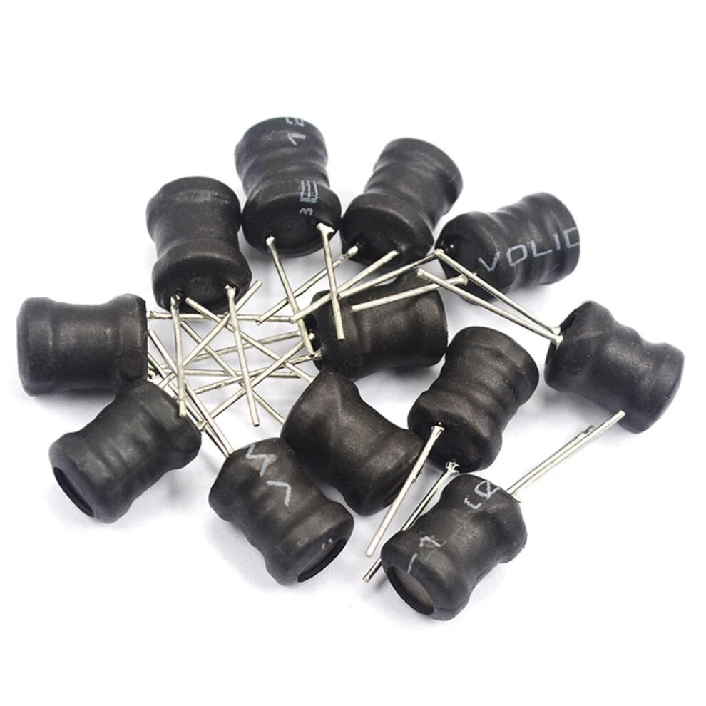Inductors 10-Pack Dip 8X10mm 2.2Uh 4.7Uh 10Uh 22Uh 100Uh 330Uh 470Uh 1Mh 2.2Mh 4.7Mh 10Mh 47Uh Inductance 2-Pin 6482260144696