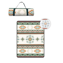 Waterproof Portable Picnic Blanket Extra Large Foldable Outdoor Mat Thickened Machine Washable Beach Camping Blanket with Strap