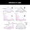 Multifunctional Quilt Ruler 851401 - Sewing Ruler for Patchwork Cutting, Accurate Measurements, Durable Material, Versatile Design 2