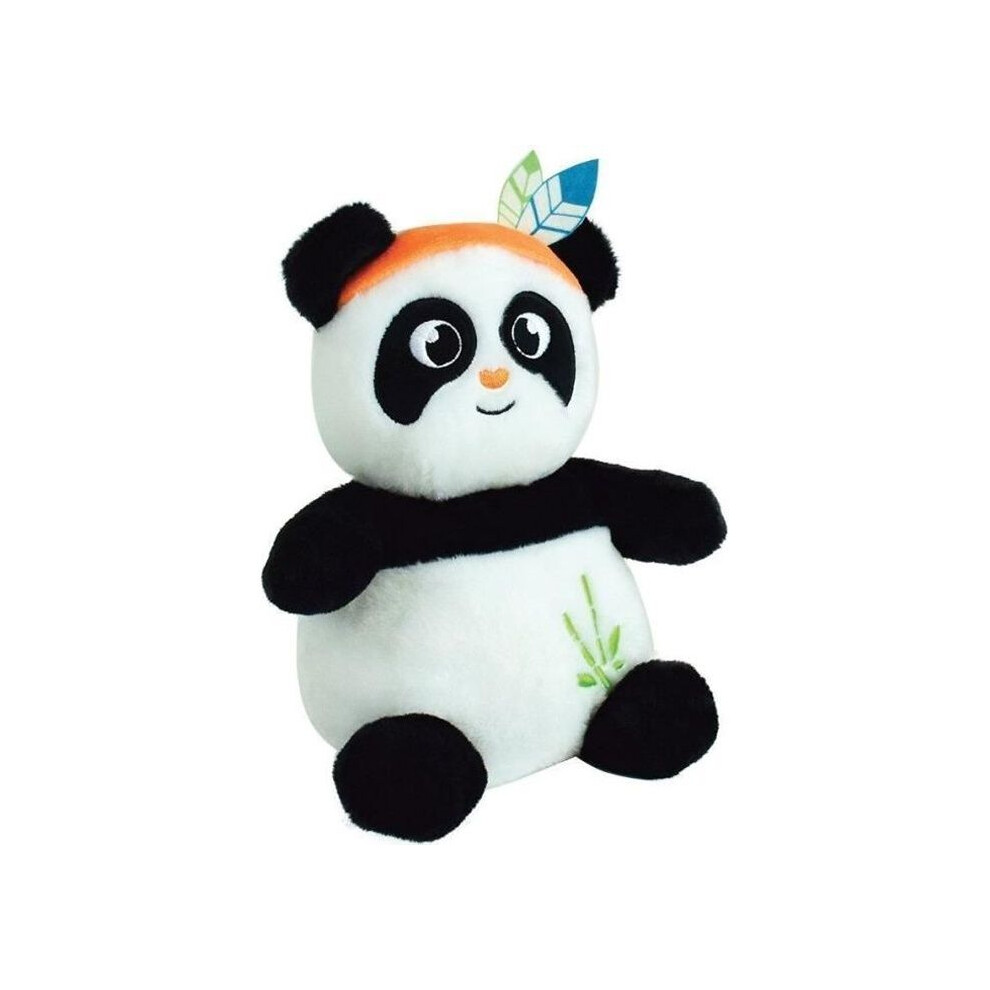 Jemini White,Black Indian Panda Hot Water Bottle Plush Toy - H 21 Cm - White And Black - Baby