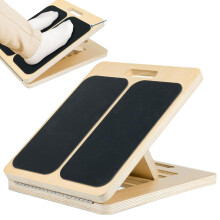 Stretch Board, Adjustable Wooden Foot Incline Board for Fitness Training, Home Workouts, and Office Breaks