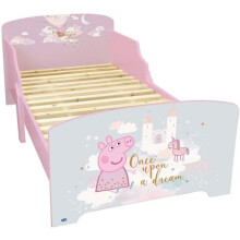 Casa divertente Peppa Pig sogno letto con sommier a lattes 140 x 70 cm