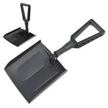 Portable Snow Shovel Auto Snow Shovel with Carrying Bag Ergonomic Multi-Functional Utility Shovel for Driveway Snow Removal