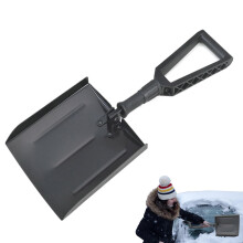 Snow Shovels for Snow Removal, Ergonomic Portable Utility Shovel with Bag, Durable Winter Car Shovel, High Performance Design